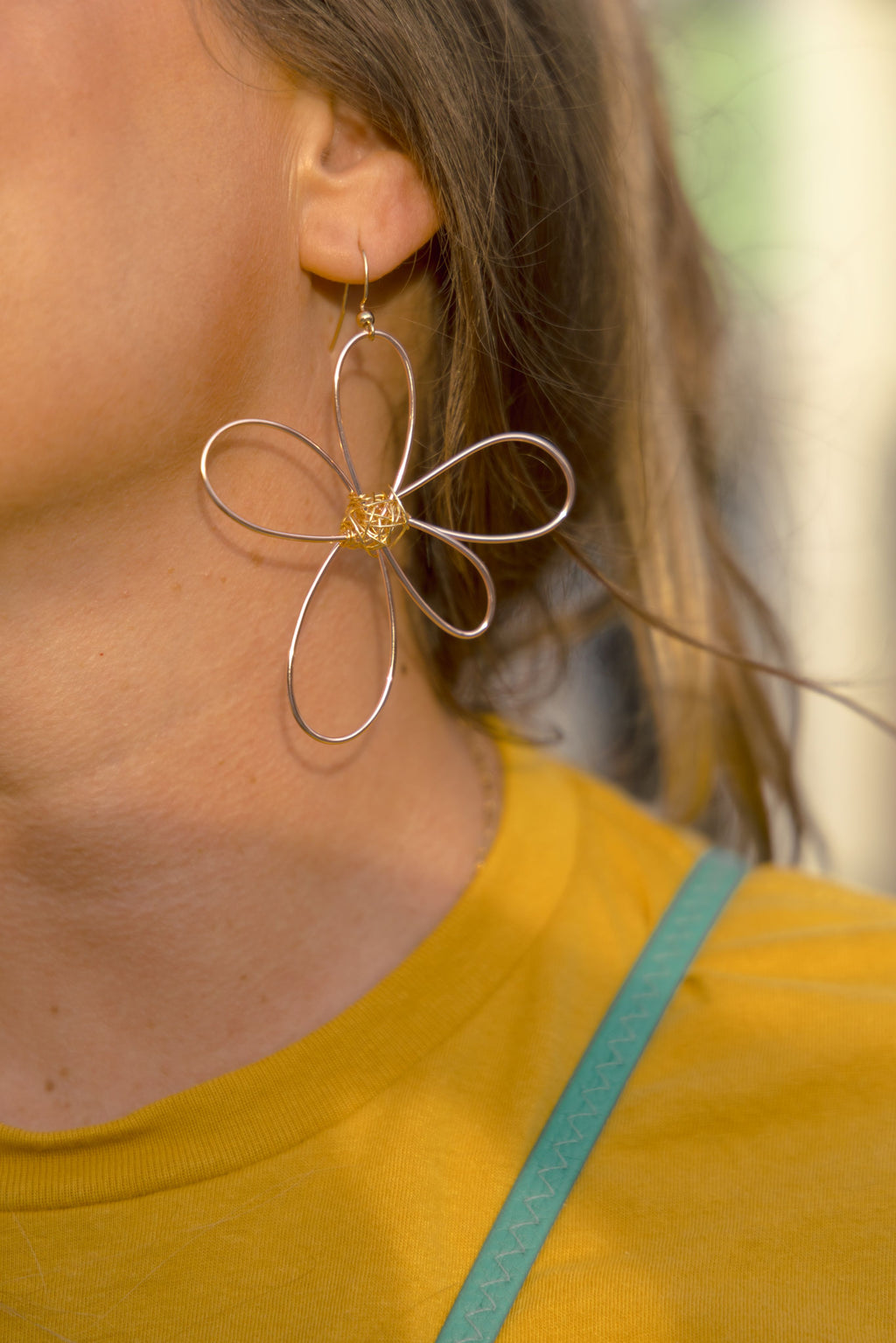 Large Blossom Earrings