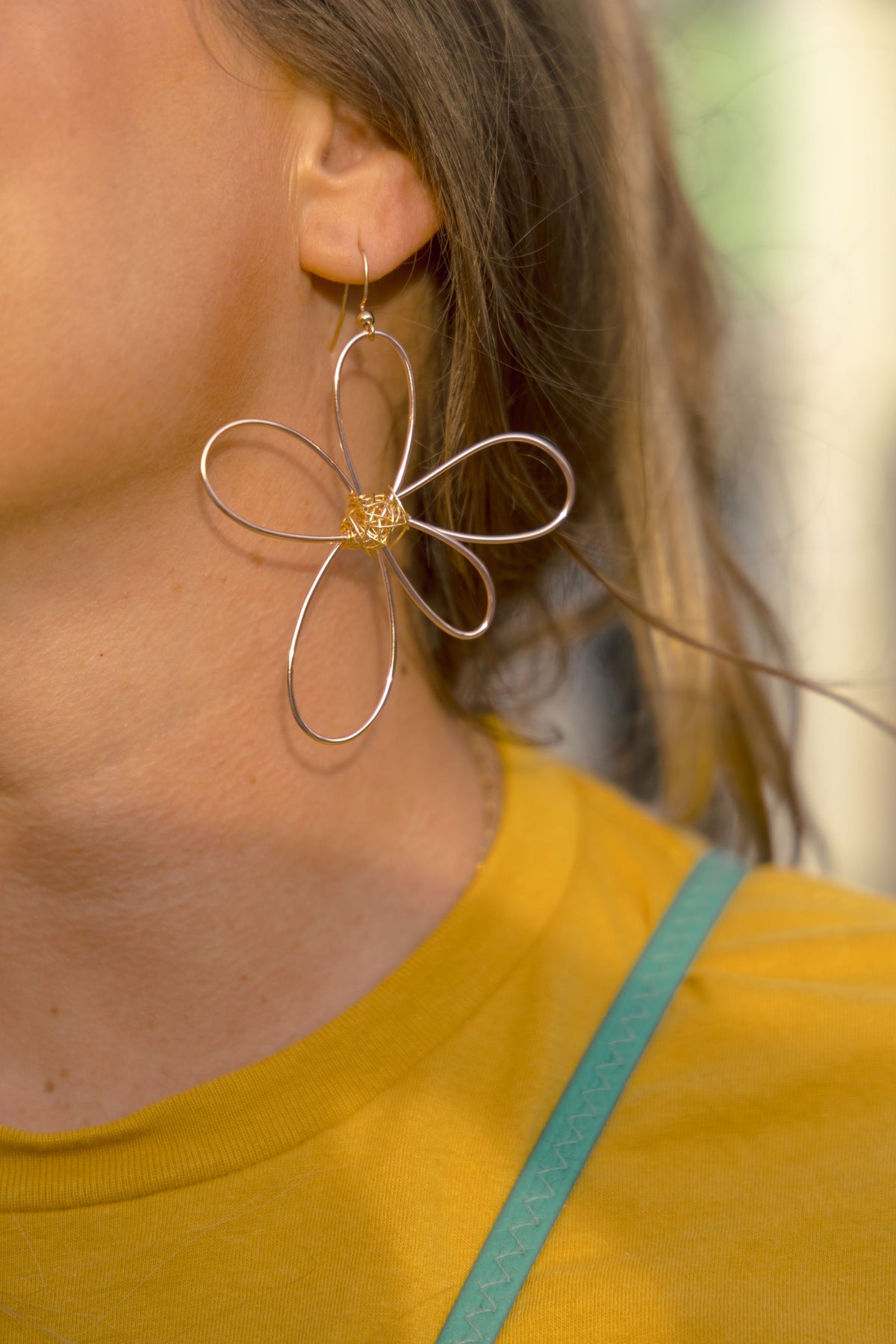 Large Blossom Earrings