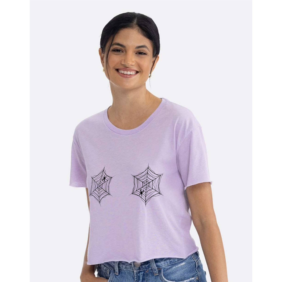 Spider Bites Crop Tee
