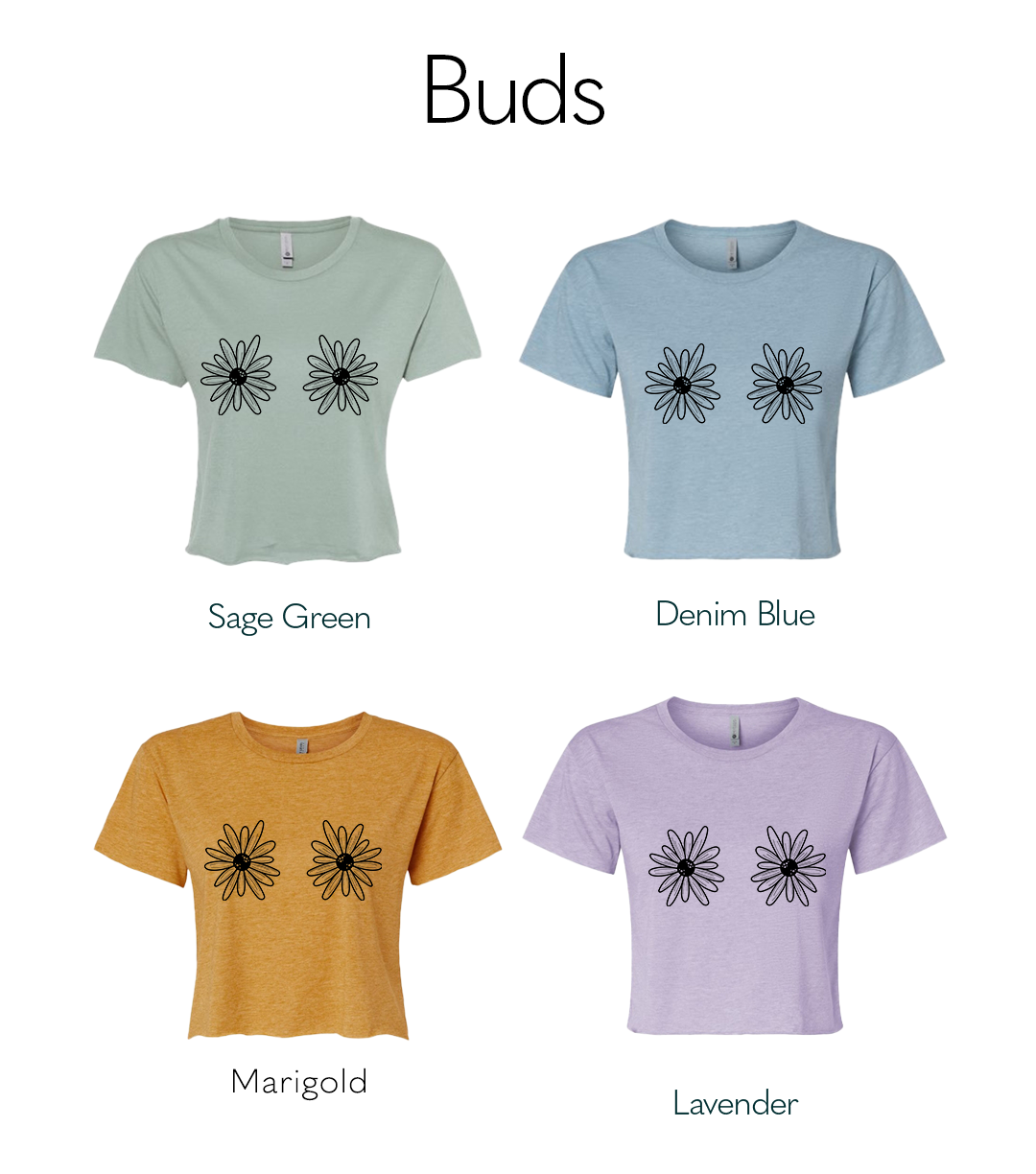 Bosom Blossom Crop Tee