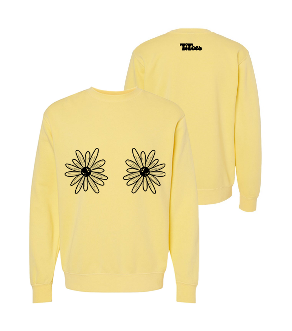 Bosom Blossom Crew Neck Sweatshirt