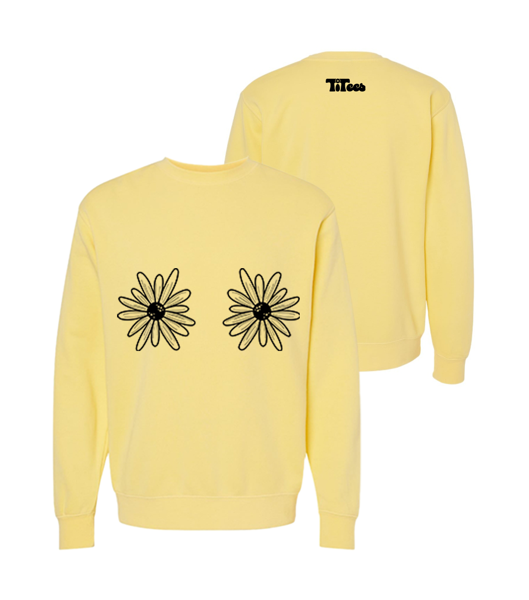 Bosom Blossom Crew Neck Sweatshirt