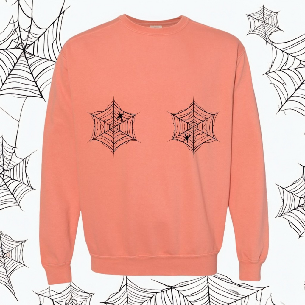 Spider Bites Crew Neck Sweatshirt