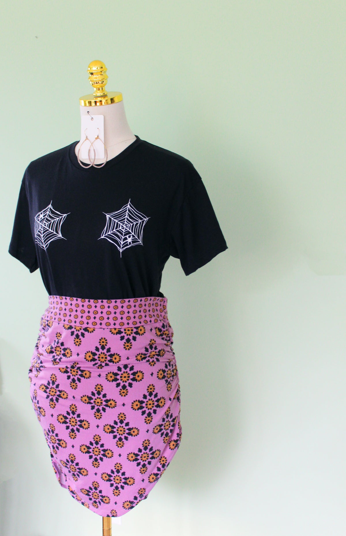 Spider Bites Crop Tee