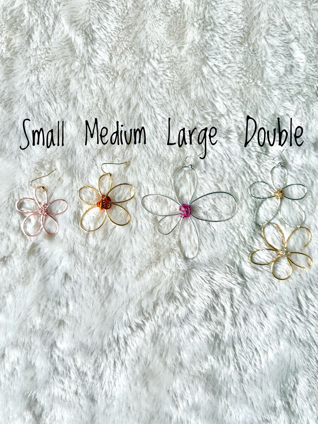 Large Blossom Earrings