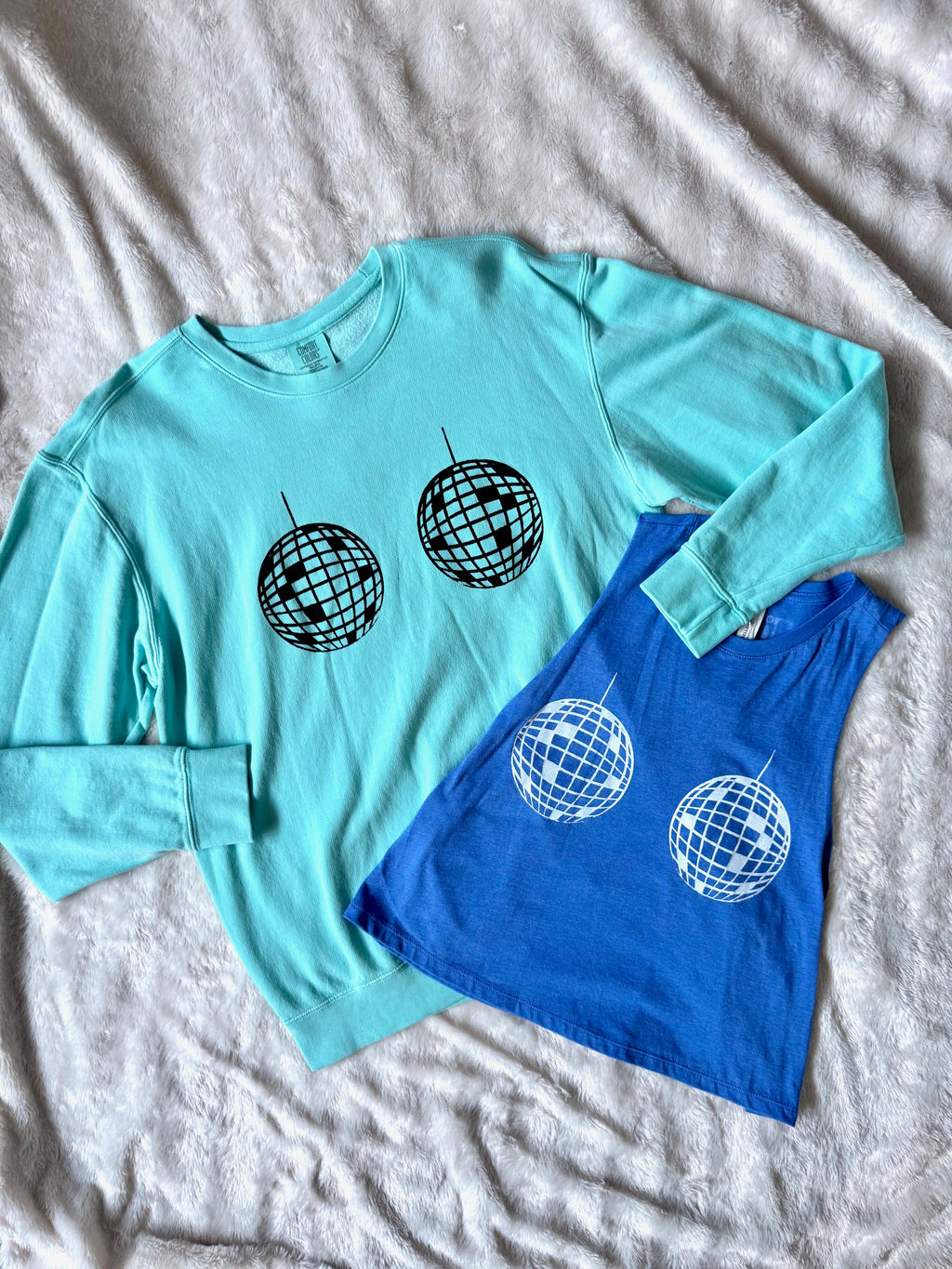 Disco Boobs Crew Neck Sweatshirt