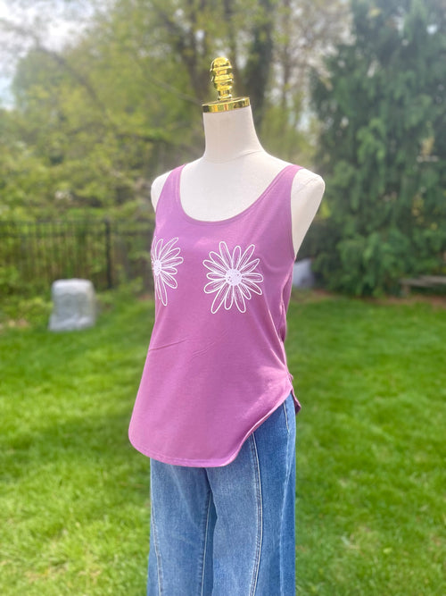 Bosom Blossom Split Hem Tank