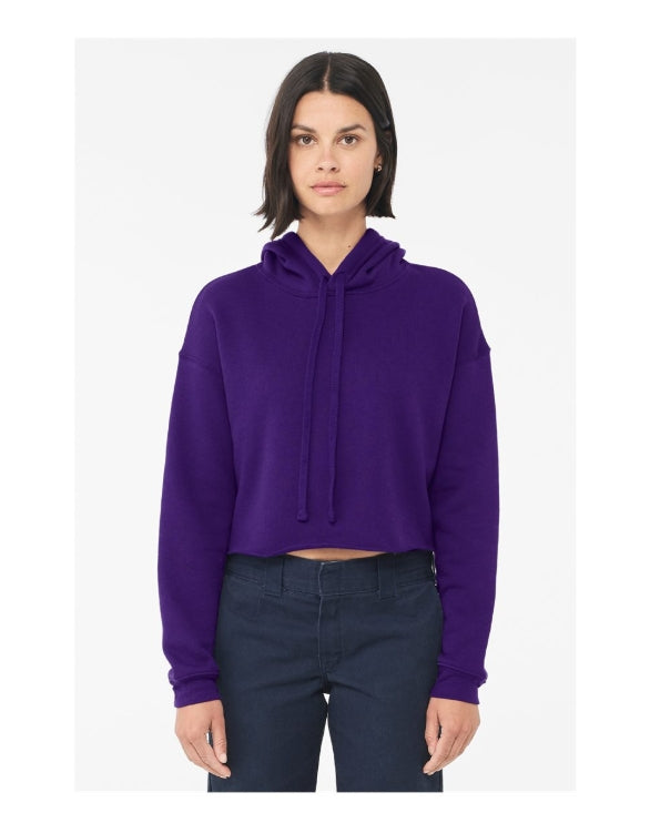 Disco Boobs Crop Hoodie