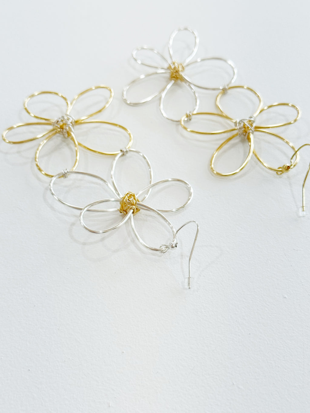 Double Blossom Earrings