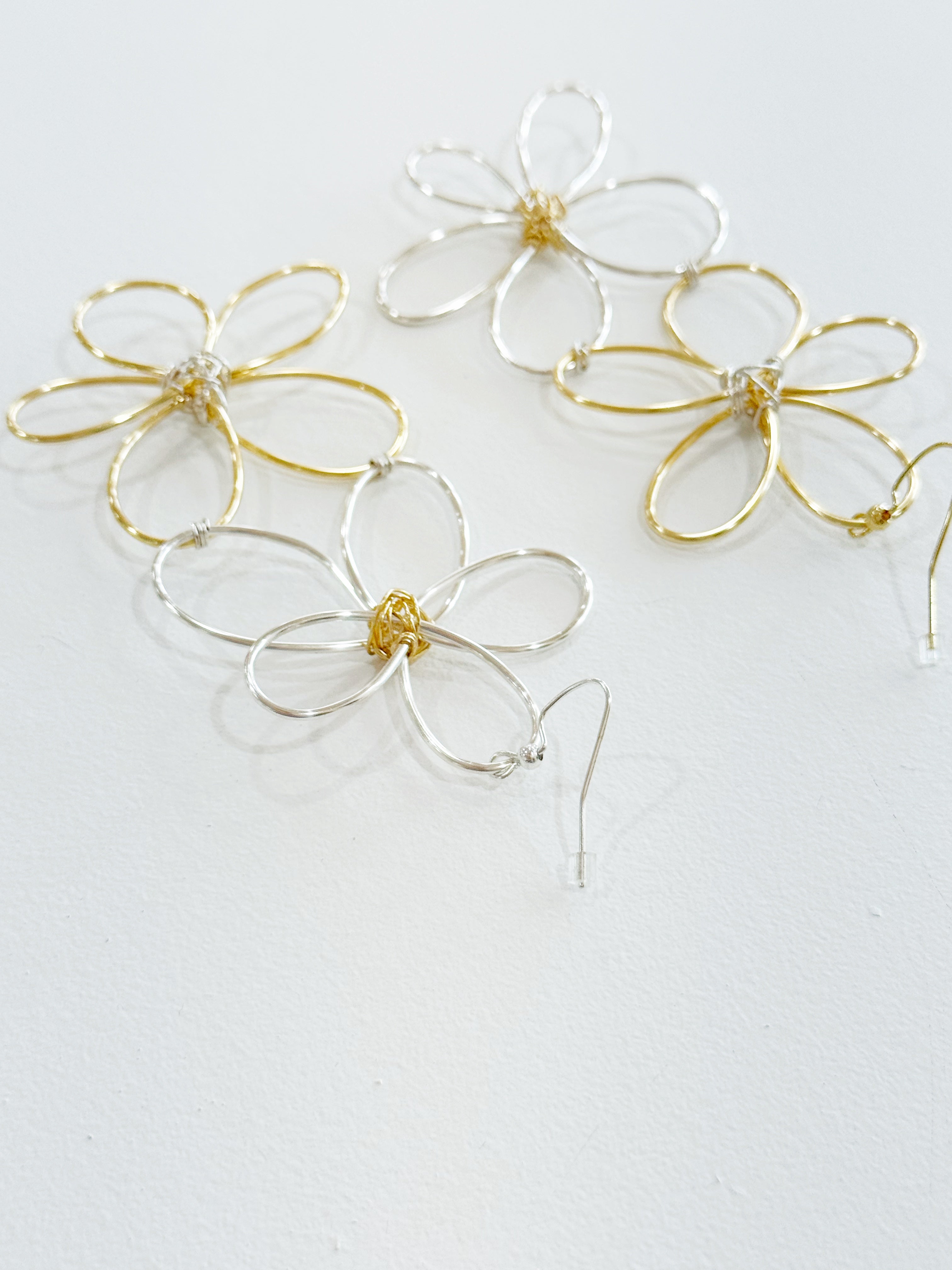 Double Blossom Earrings